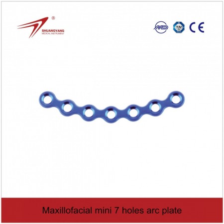 Maxillofacial Mini Arc plate. თაღისებური ფირფიტა.